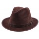 Chapeau Cuir Outback marron ANCIENNES COLLECTIONS divers