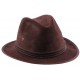 Chapeau Cuir Outback marron ANCIENNES COLLECTIONS divers