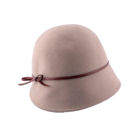 Chapeau Feutre Dahlia Beige ANCIENNES COLLECTIONS divers