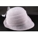 Chapeau Mariée Akilas en sisal blanchi Chapeau mariée Léon montane