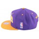 Snapback Los Angeles Lakers Mitchell & Ness violet et jaune ANCIENNES COLLECTIONS divers