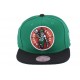 Snapback Boston Celtics Mitchell & Ness Verte ANCIENNES COLLECTIONS divers