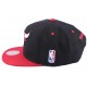 Snapback Chicago Bulls Mitchell and Ness noir ANCIENNES COLLECTIONS divers