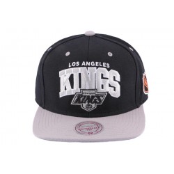 Snapback Los Angeles Kings Mitchell & NessNoir et Grise ANCIENNES COLLECTIONS divers