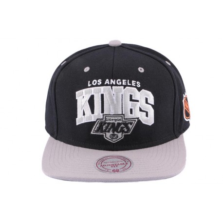 Snapback Los Angeles Kings Mitchell & NessNoir et Grise ANCIENNES COLLECTIONS divers