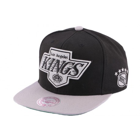 Snapback Los Angeles Kings Mitchell & Ness Noire et Grise ANCIENNES COLLECTIONS divers