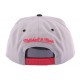 Snapback Chicago Bulls Mitchell And Ness Grise ANCIENNES COLLECTIONS divers