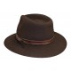 Chapeau feutre Mackinsley marron ANCIENNES COLLECTIONS divers