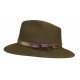 Chapeau feutre Mackinsley Vert Kaki ANCIENNES COLLECTIONS divers