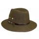 Chapeau feutre Mackinsley Vert Kaki ANCIENNES COLLECTIONS divers