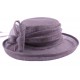 Chapeau Cérémonie Albizia en sisal Violet Foncé ANCIENNES COLLECTIONS divers