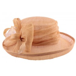 Chapeau Cérémonie Albizia en sisal Beige ANCIENNES COLLECTIONS divers