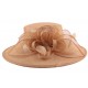 Chapeau Cérémonie Marie en sisal Beige ANCIENNES COLLECTIONS divers