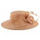 Chapeau Cérémonie Marie en sisal Beige ANCIENNES COLLECTIONS divers