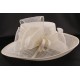 Chapeau Cérémonie Airelle en sisal Ecru ANCIENNES COLLECTIONS divers