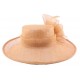 Chapeau Cérémonie Airelle en sisal Beige ANCIENNES COLLECTIONS divers