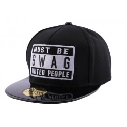 Snapback JBB Couture Swag Noir ANCIENNES COLLECTIONS divers