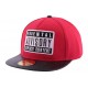 Snapback JBB Couture Parental Rougeenfant de 10 ans à 16 ans Casquette Enfant JBB COUTURE