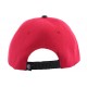 Snapback JBB Couture Parental Rougeenfant de 10 ans à 16 ans Casquette Enfant JBB COUTURE