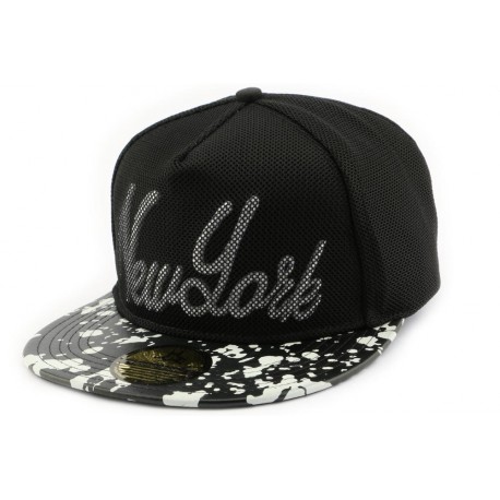 Snapback Hip Hop New york filet noir ANCIENNES COLLECTIONS divers