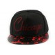 Snapback Hip Hop Chicago noire et rouge CASQUETTES Hip Hop Honour