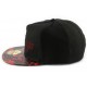 Snapback Hip Hop Chicago noire et rouge CASQUETTES Hip Hop Honour