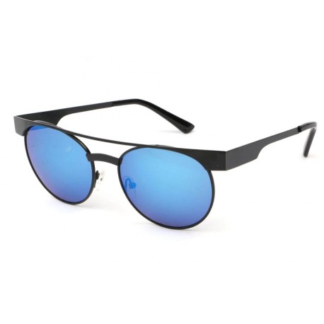 Lunettes Soleil Friends monture noire verres relfets Bleu ANCIENNES COLLECTIONS divers