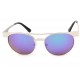 Lunettes Soleil Friends monture Argent verres reflets Bleu LUNETTES SOLEIL Eye Wear