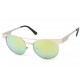 Lunettes Soleil Friends monture Argent verres reflets verts LUNETTES SOLEIL Eye Wear