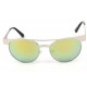 Lunettes Soleil Friends monture Argent verres reflets verts LUNETTES SOLEIL Eye Wear