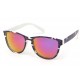 Lunettes Soleil Fool Love monture colorée Noir Violet et Blanc LUNETTES SOLEIL Eye Wear