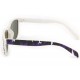 Lunettes Soleil Fool Love monture colorée Noir Violet et Blanc LUNETTES SOLEIL Eye Wear