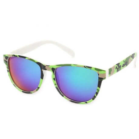 Lunettes Soleil Fool Love monture Camouflage vert clair LUNETTES SOLEIL Eye Wear