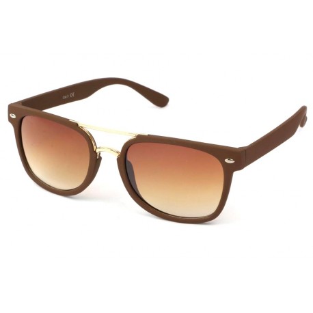 Lunettes Soleil Clash monture Marron et Dorée LUNETTES SOLEIL Eye Wear