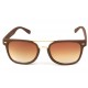 Lunettes Soleil Clash monture Marron et Dorée LUNETTES SOLEIL Eye Wear