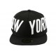 Snapback Coke Boys Noire New York CASQUETTES COKE BOYS