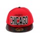 Snapback Landtaylor Chicago Rouge et noire ANCIENNES COLLECTIONS divers