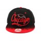 Snapback Landtaylor Chicago Noire visière tag ANCIENNES COLLECTIONS divers