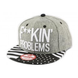 Snapback Landtaylor Problem Grise ANCIENNES COLLECTIONS divers