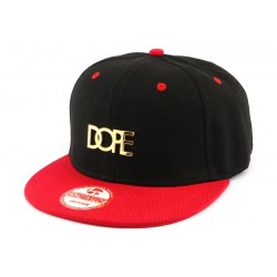 Snapback Landtaylor Dope Rouge et Noire ANCIENNES COLLECTIONS divers