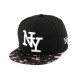 Casquette Snapback NY Noire enfant jusqu'à 7 ans ANCIENNES COLLECTIONS divers