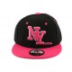 Casquette Snapback NY Noire et Rose enfant jusqu'a 7 ans ANCIENNES COLLECTIONS divers