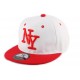 Casquette Snapback NY Blanche et Rouge enfant jusqu'a 7 ans ANCIENNES COLLECTIONS divers