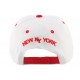 Casquette Snapback NY Blanche et Rouge enfant jusqu'a 7 ans ANCIENNES COLLECTIONS divers