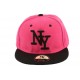 Casquette Snapback NY Rose et Noire Enfant à partir de 7 ans ANCIENNES COLLECTIONS divers