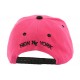 Casquette Snapback NY Rose et Noire Enfant à partir de 7 ans ANCIENNES COLLECTIONS divers