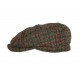 Casquette Beach Harris Tweed vert et bordeaux ANCIENNES COLLECTIONS divers