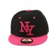 Casquette Snapback NY Noire et Rose Enfant à partir de 7 ans ANCIENNES COLLECTIONS divers