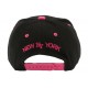 Casquette Snapback NY Noire et Rose Enfant à partir de 7 ans ANCIENNES COLLECTIONS divers