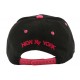 Casquette Snapback Ny Rose et Noire Enfant à partir de 7 Ans ANCIENNES COLLECTIONS divers